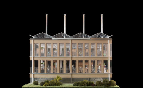 Maquette de la Maison Administrative de la Province de Namur